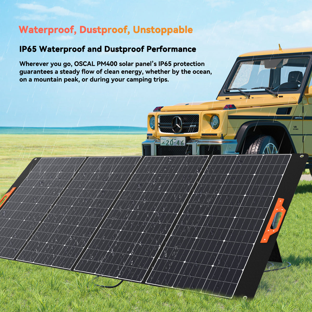Oscal PM400 Portable Solar Panel