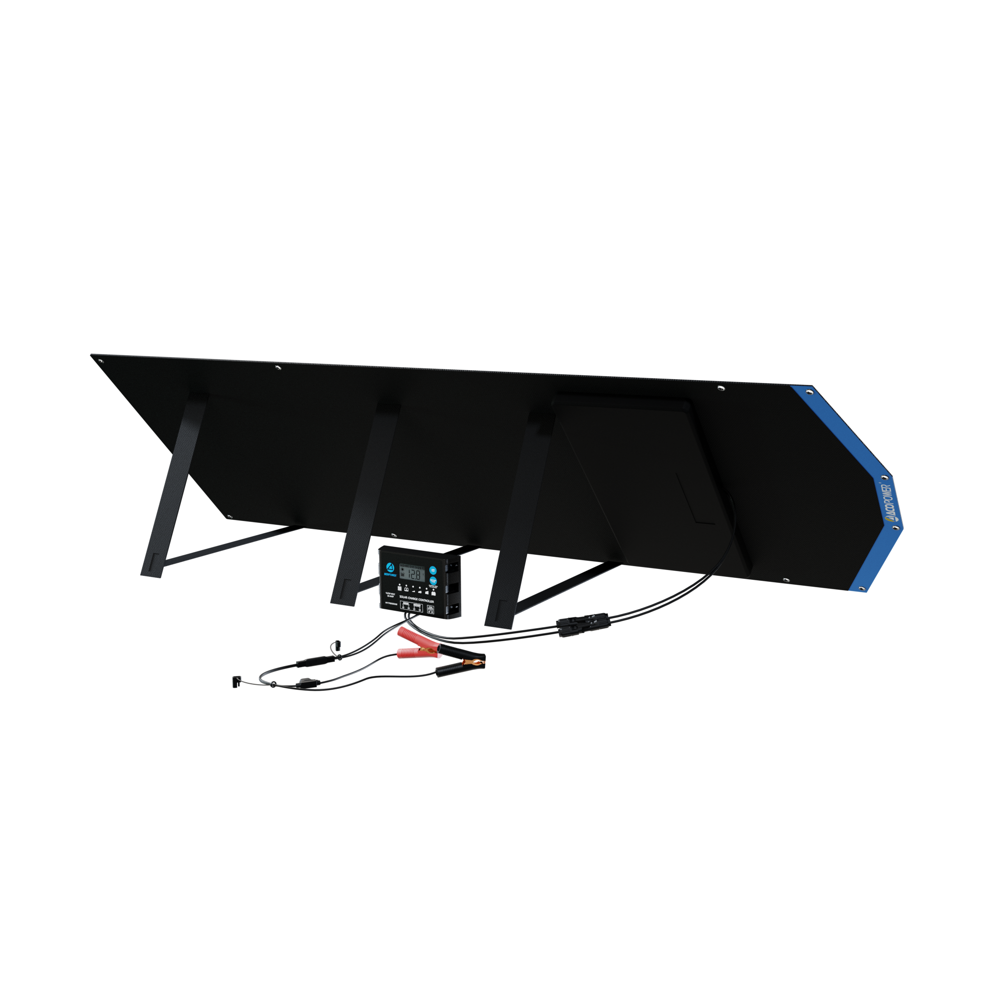ACOPower Ltk 120W Foldable Solar Panel Kit With Included ProteusX 20A Charge Controller