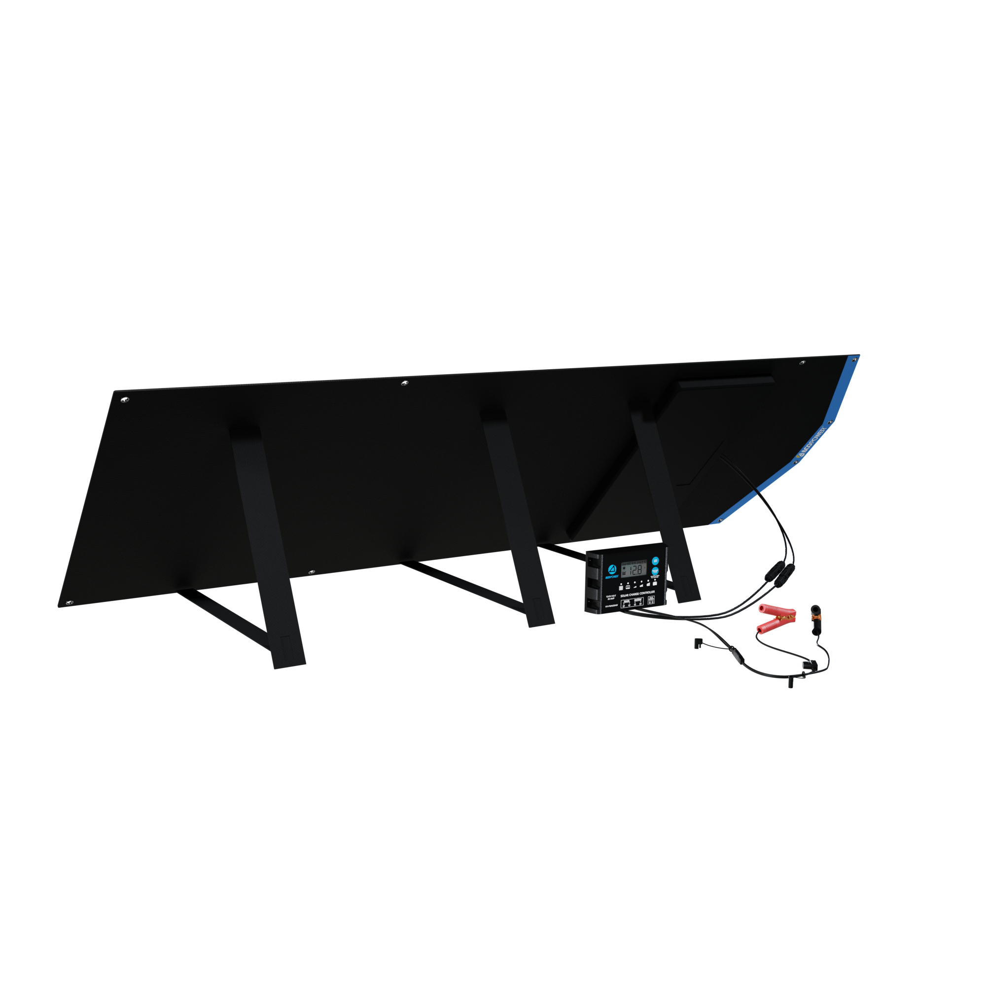 ACOPower Ltk 120W Foldable Solar Panel Kit With Included ProteusX 20A Charge Controller