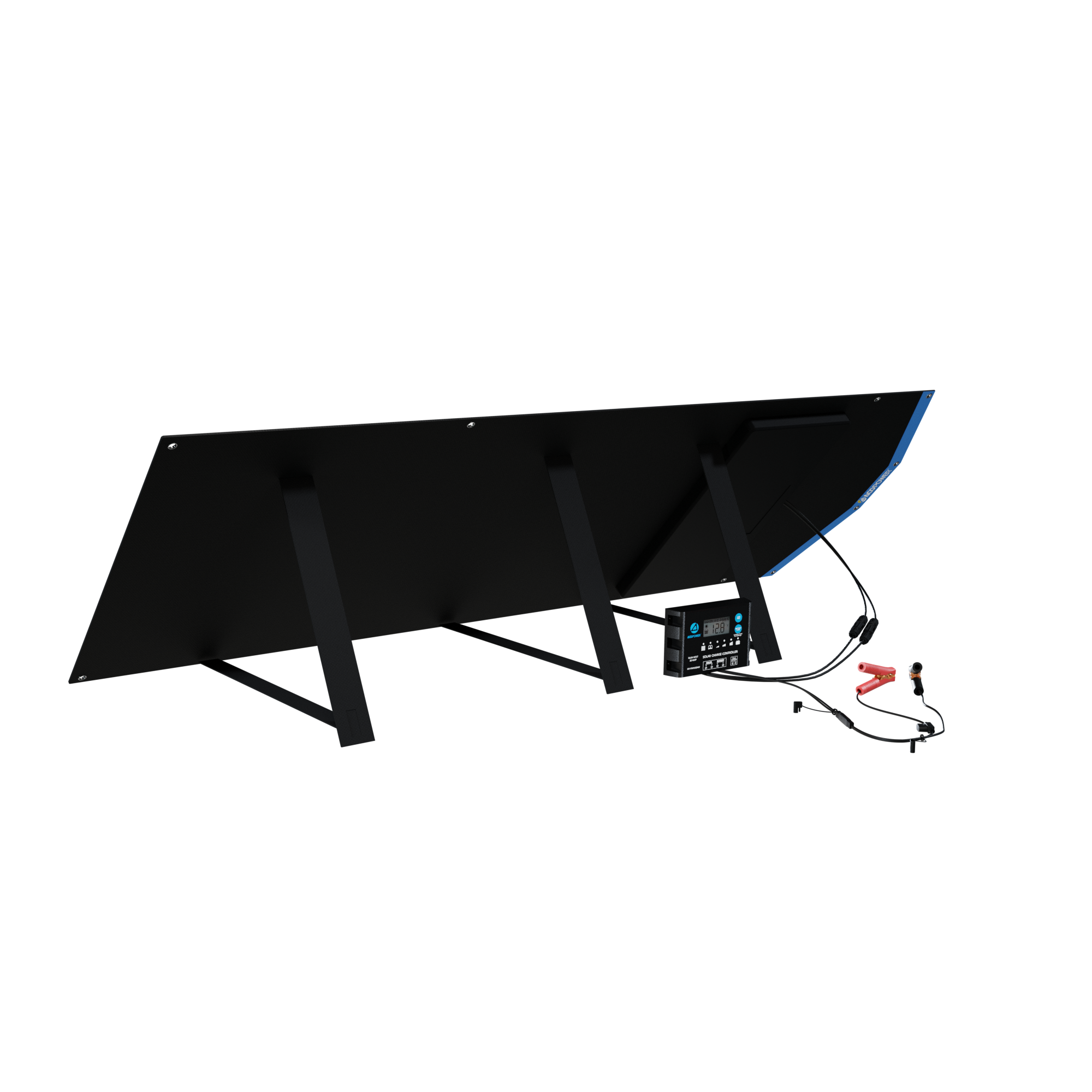 ACOPower Ltk 120W Foldable Solar Panel Kit With Included ProteusX 20A Charge Controller