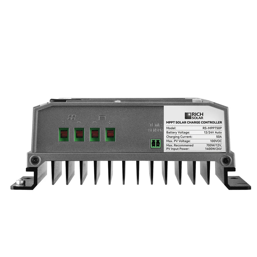 BRAVO 50 | 50 Amp MPPT Solar Charge Controller | Premier 50A 12V/24V MPPT Solar Controller for RVs, Trailers, Campers, Vans, Boats, Off-Grid | Awarded #1 Solar Controller 2025